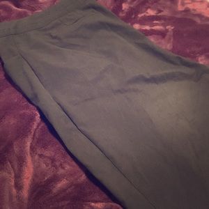 Lane Bryant SHORT black work dress pants 24